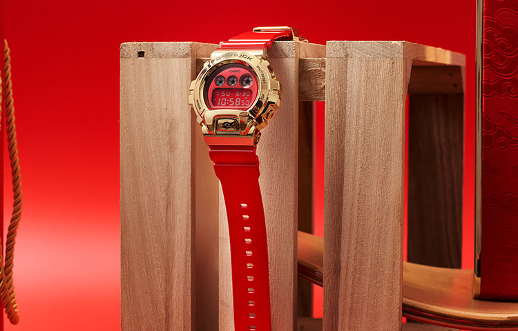 CASIO G-Shock Digital 'Red' GM-6900CX-4PFN