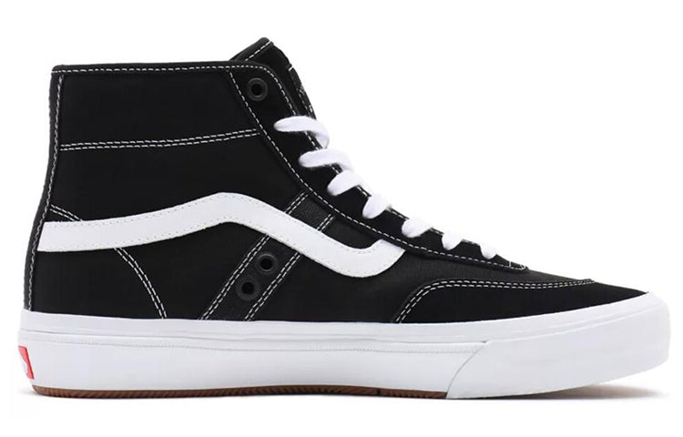 Vans Crockett High Breathable Non-Slip Wear-resistant Casual Skateboarding Shoes Black VN0A5JIGY28