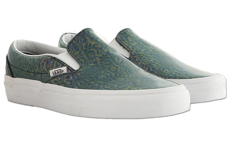 Vans Classic Slip-On Low-Top Sneakers Green VN0003Z4ITP