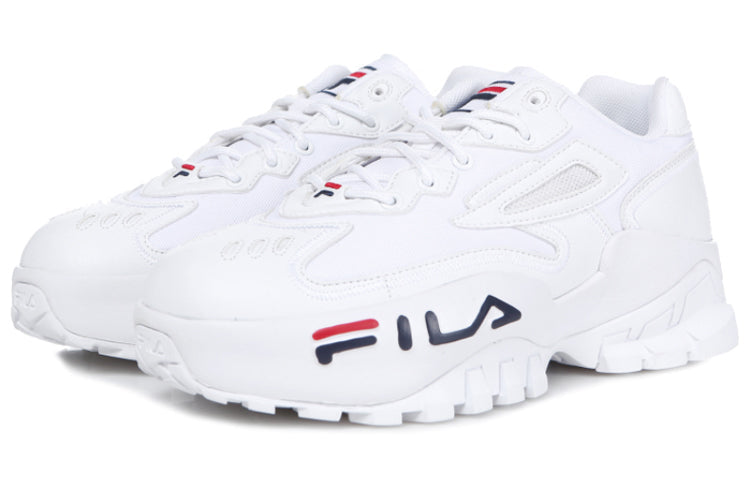 (WMNS) FILA CrossTraining Series VNTG Chunky Sneakers White 1JM00796_125