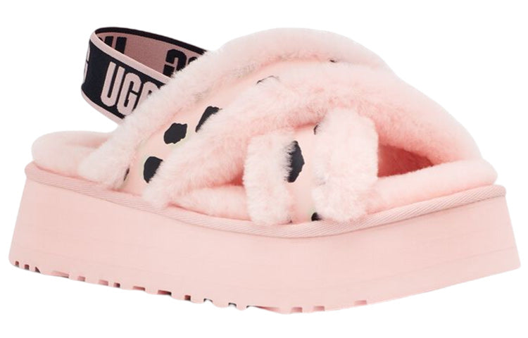 (WMNS) UGG DISCO 'Pink Black' 1128213-PSLP