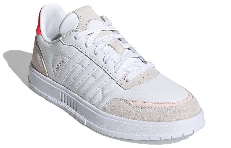 (WMNS) adidas Courtmaster 'White Signal Pink' FW9363