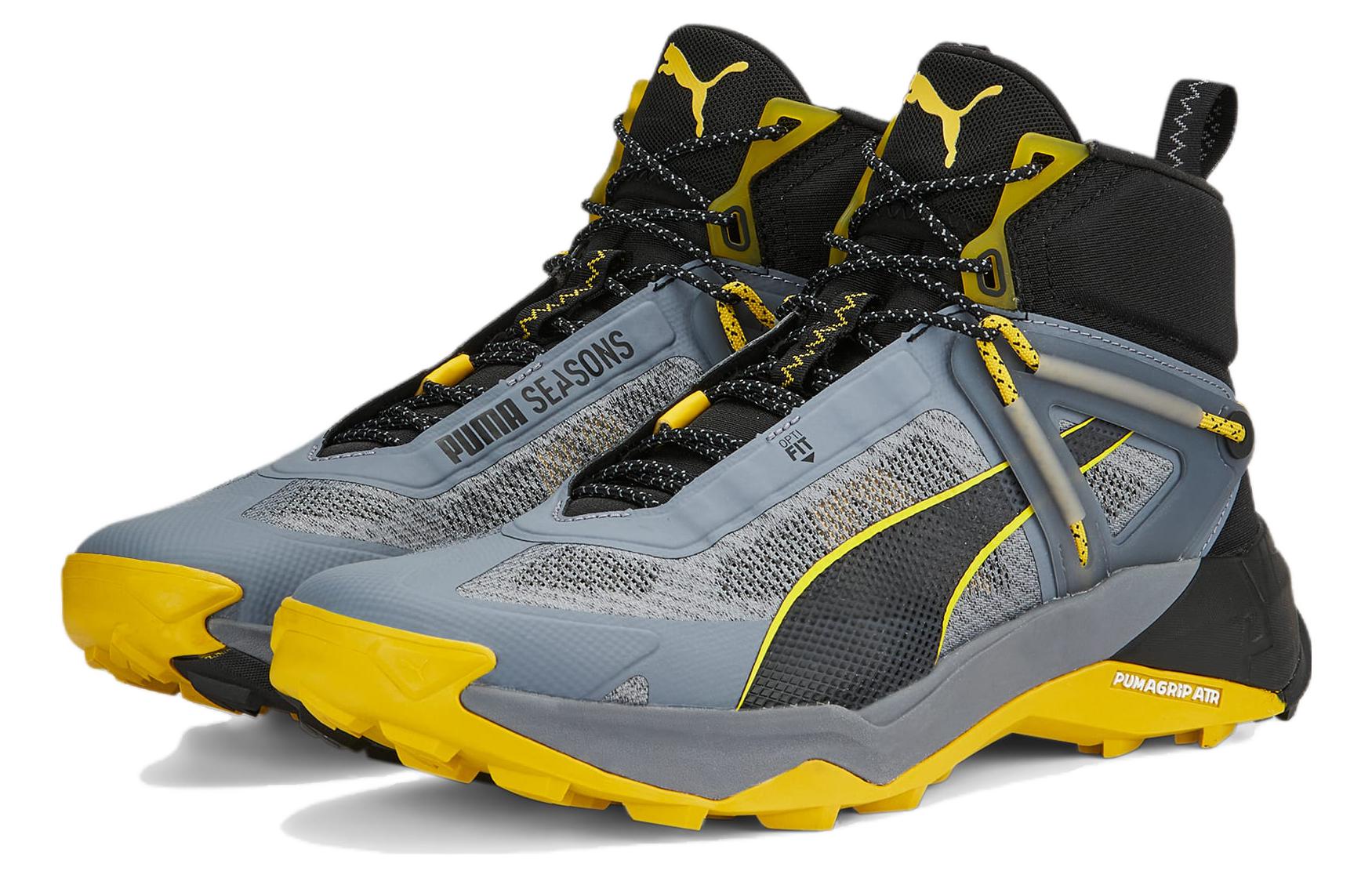 PUMA Explore Nitro Mid 'Grey Tile Fresh Pear' 377858-02