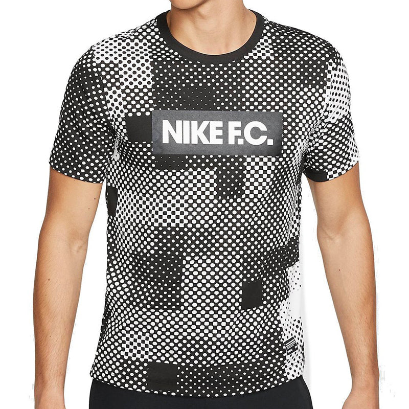 Nike FC Running Training Soccer/Football Short Sleeve Black AV5314-100