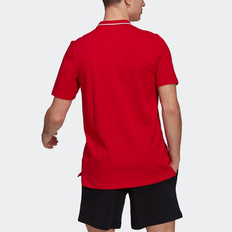 adidas M Sl Pq Ps Sports Short Sleeve Polo Shirt Red GM6959