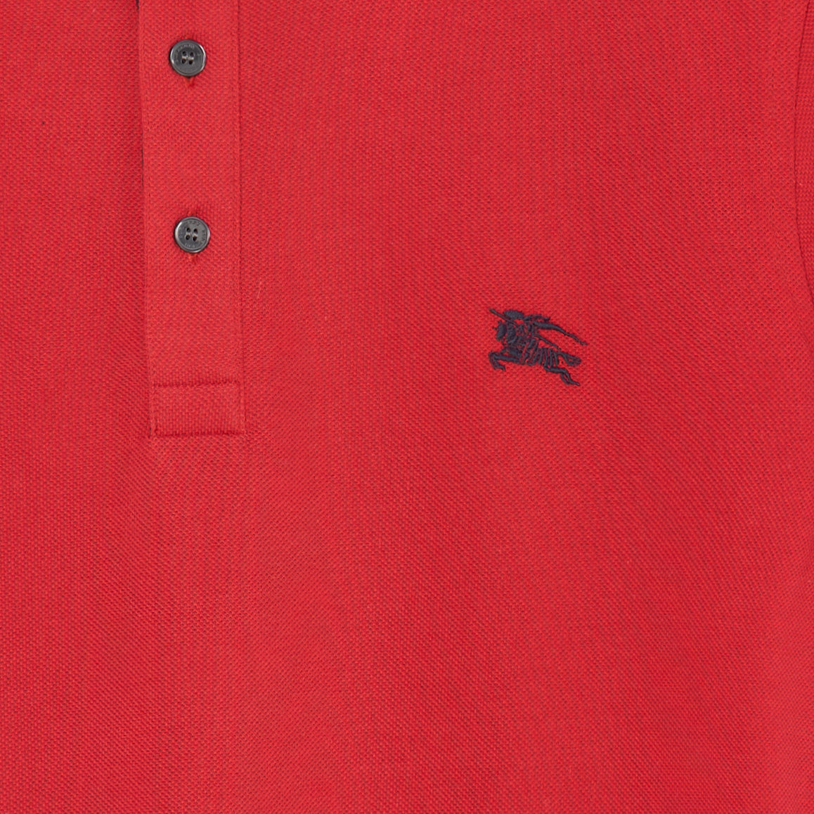Men's Burberry Logo Short Sleeve Polo Shirt Red 40551261