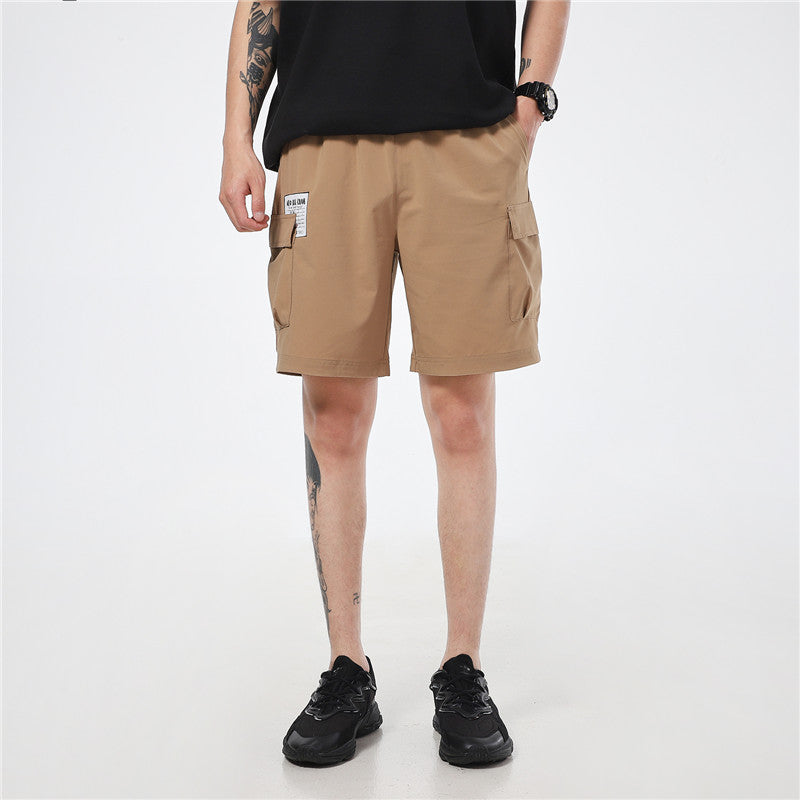 adidas neo Casual Sports Woven Cargo Shorts Khaki H61989