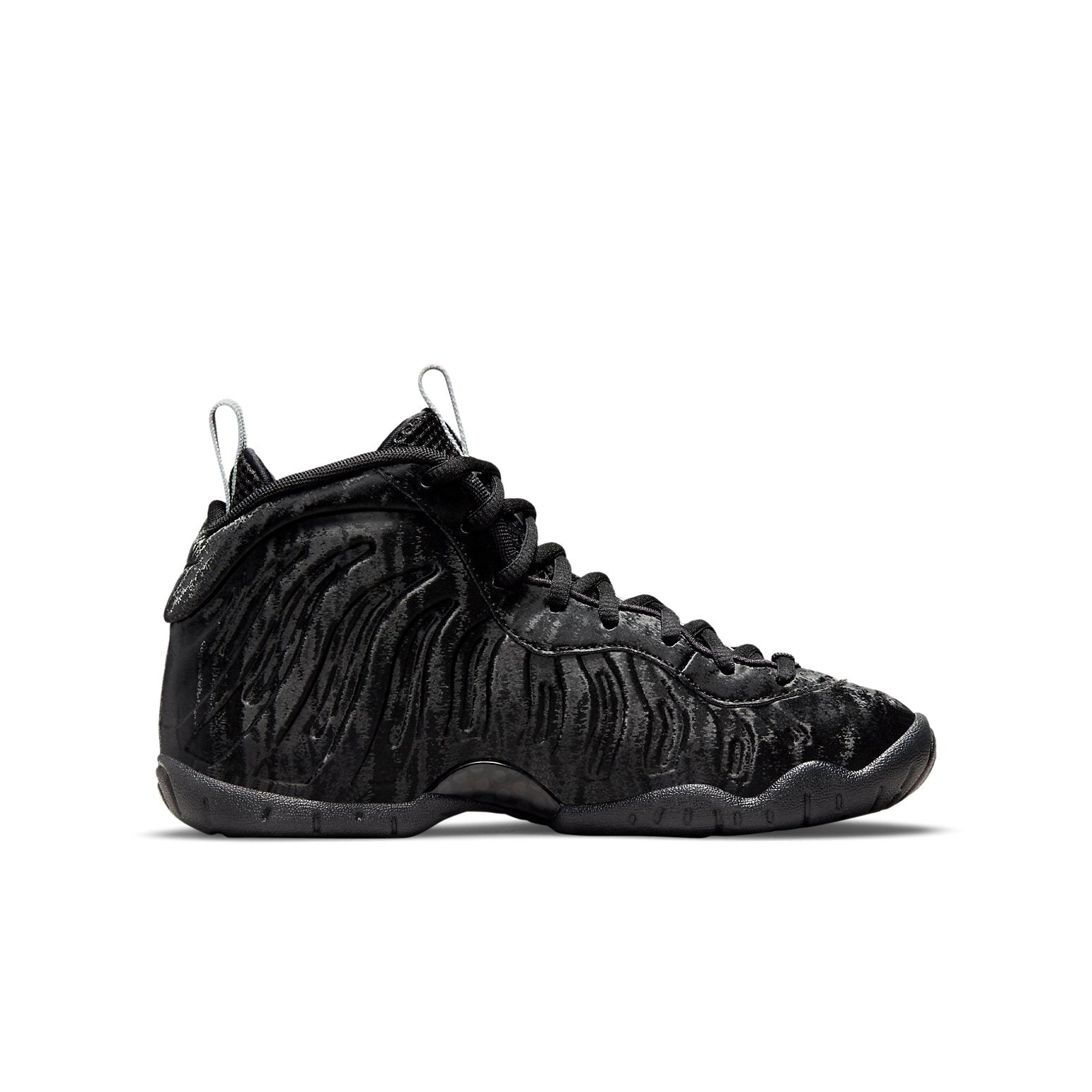 (GS) Nike Little Posite Pro 'Black Cat' 644792-014