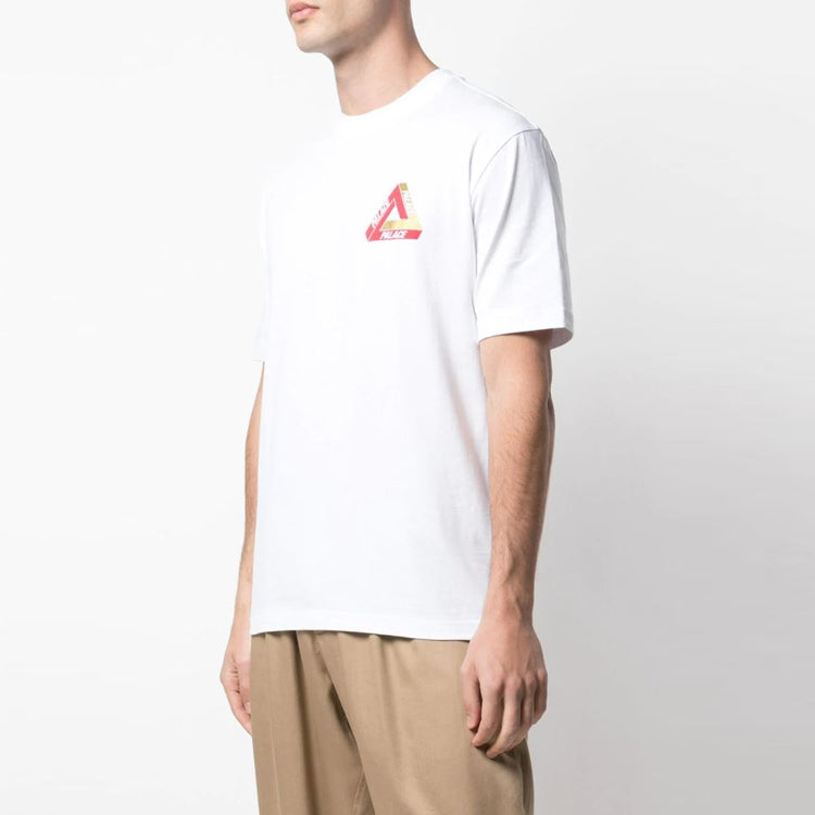 Men's PALACE Chi-ferg Tee Shanghai limited Chi-Ferg Pattern Printing Short Sleeve White P17TS162