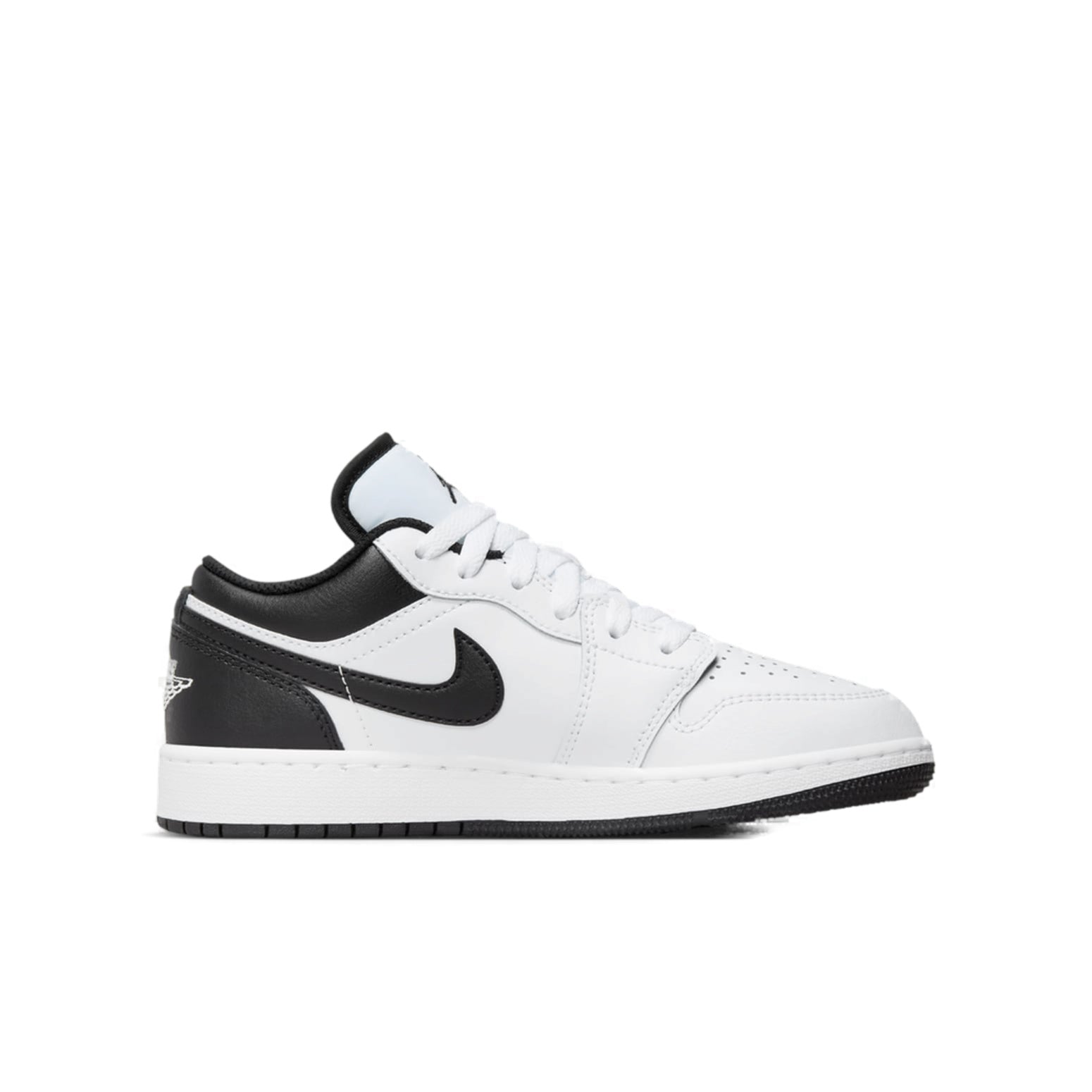 (GS) Air Jordan 1 Low 'White Black' 553560-132
