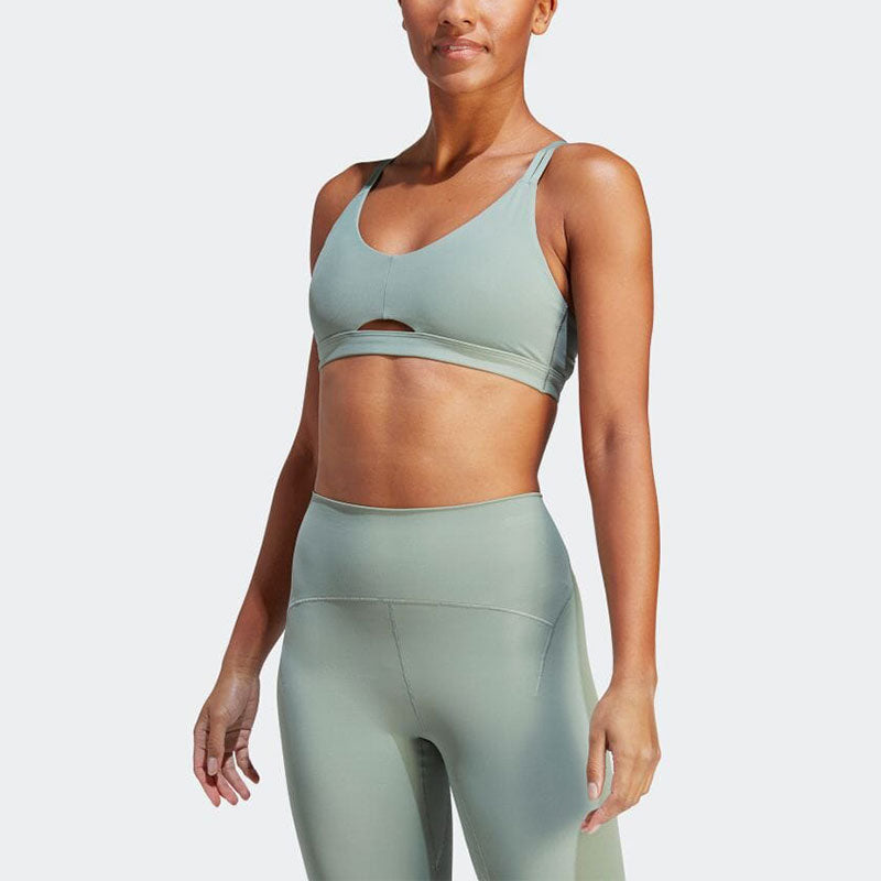 (WMNS) adidas Yoga Studio Luxe Light-Support 'silk green' HR3038