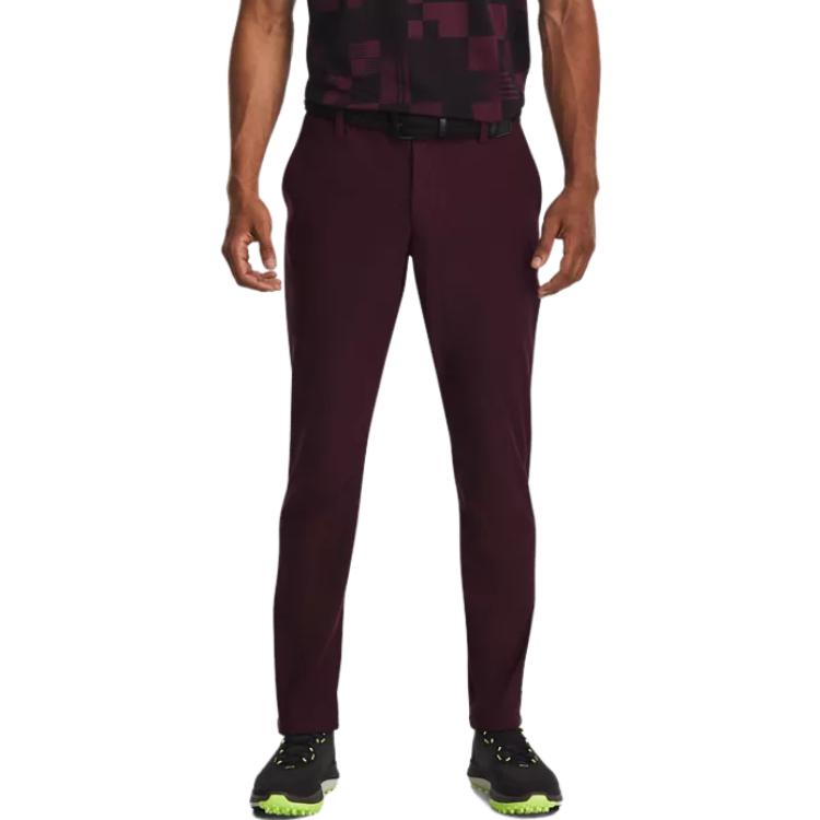 Under Armour Curry Tapered Pants 'Burgundy' 1379732-600
