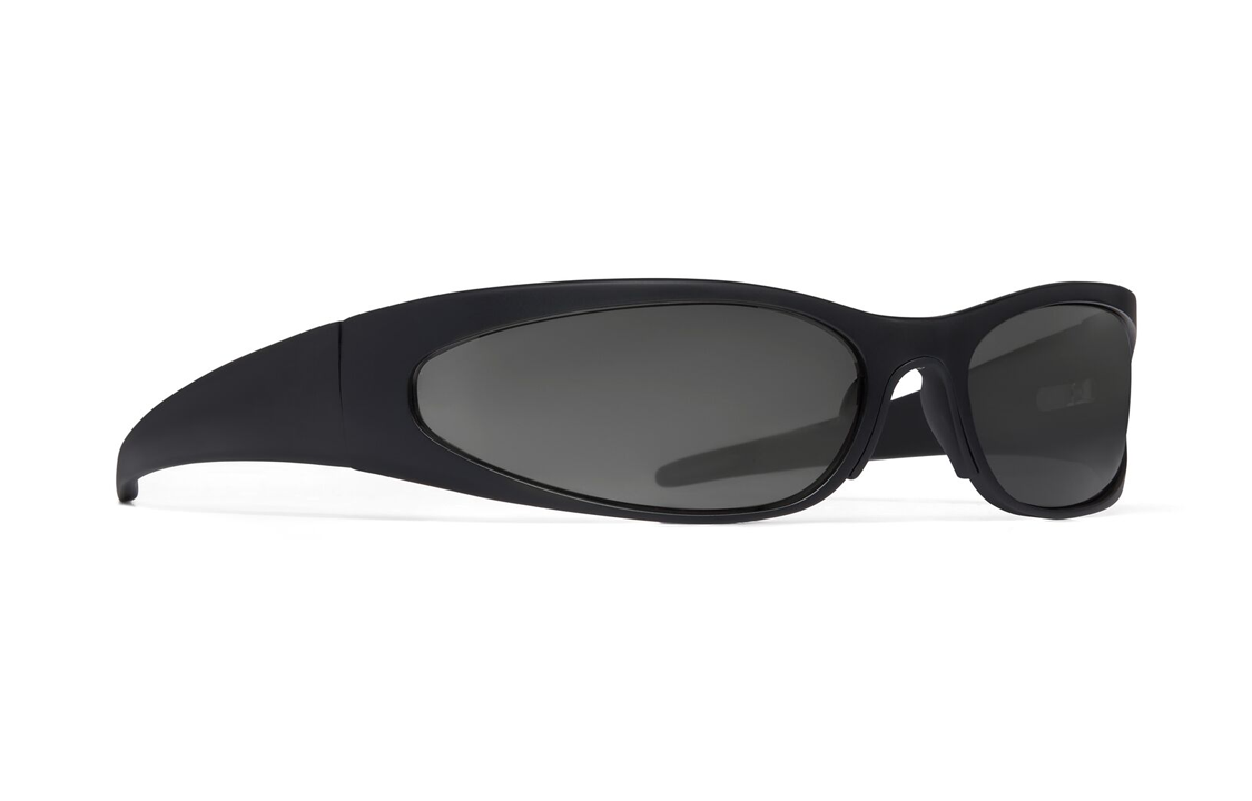 Balenciaga Reverse Xpander 2.0 Rectangle Sunglasses 'Black' 751425T00261000