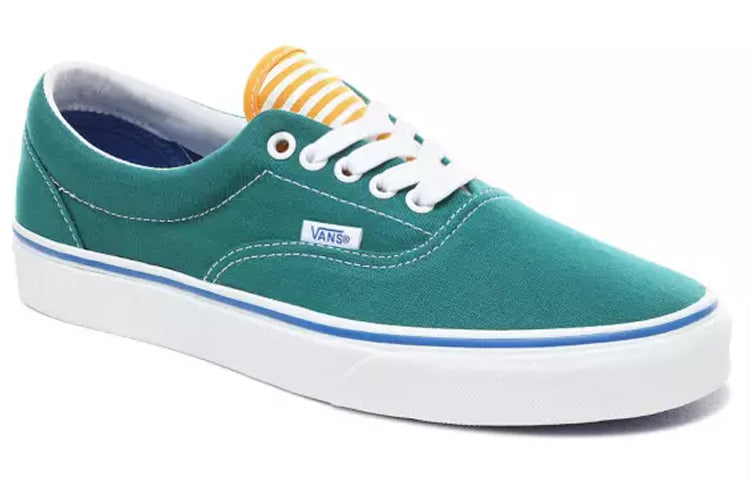 Vans Deck Club Era Shoes Green/White VN0A38FRVP1