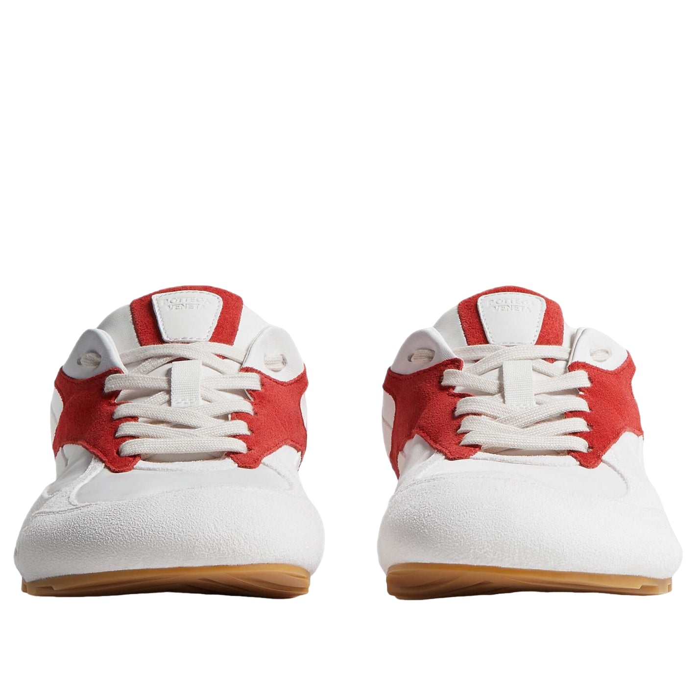 (WMNS) Bottega Veneta Orbit Flash Sneaker 'Optic White Cardinal' 867944V3MS26189