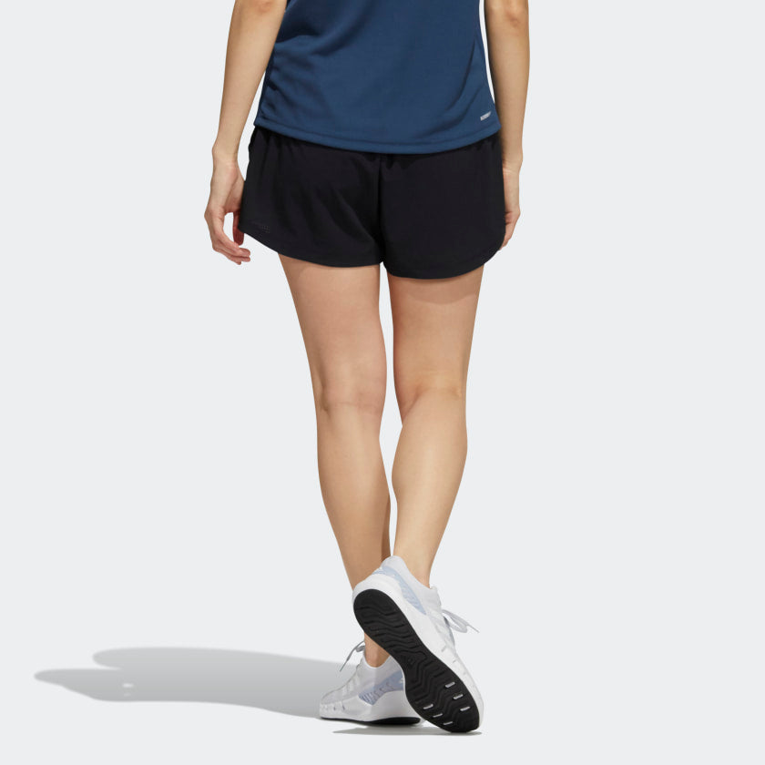(WMNS) adidas Heat.Rdy Sports Gym Running Training Shorts Black GR8235