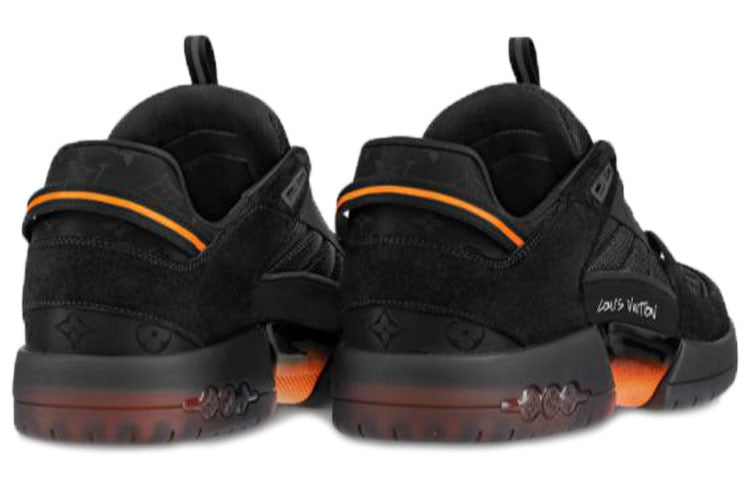 LOUIS VUITTON A View Sneakers 'Black Orange' 1A8J2R