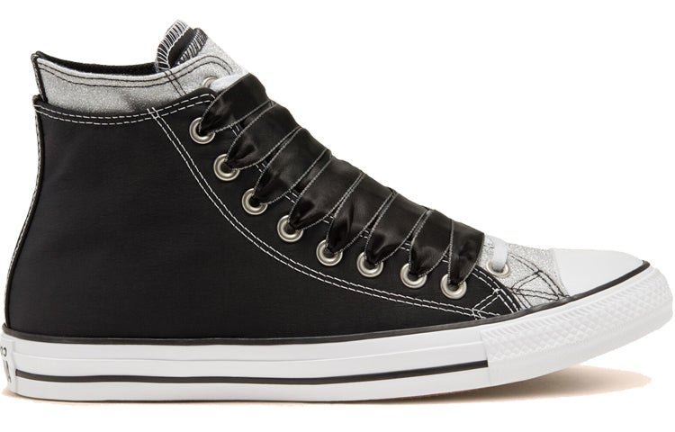 Converse Double Upper Chuck Taylor All Star 'Black Silver' 167467C