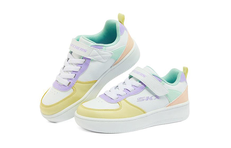 (GS) Skechers Sport Court 92 'White Multi' 310156L-WMLT