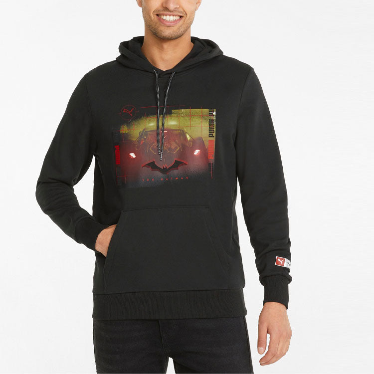 PUMA X Batman Graphic Hoodie 'Black' 534728-01
