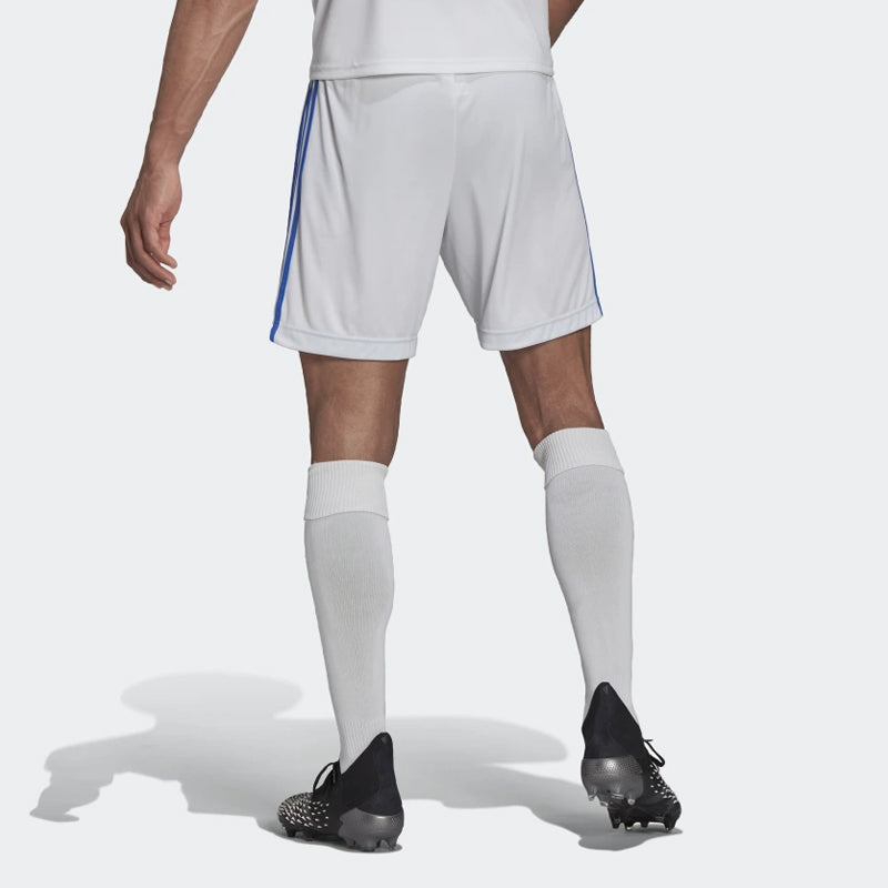adidas Real Home Shorts Asia Sizing 'White Blue' GM6784