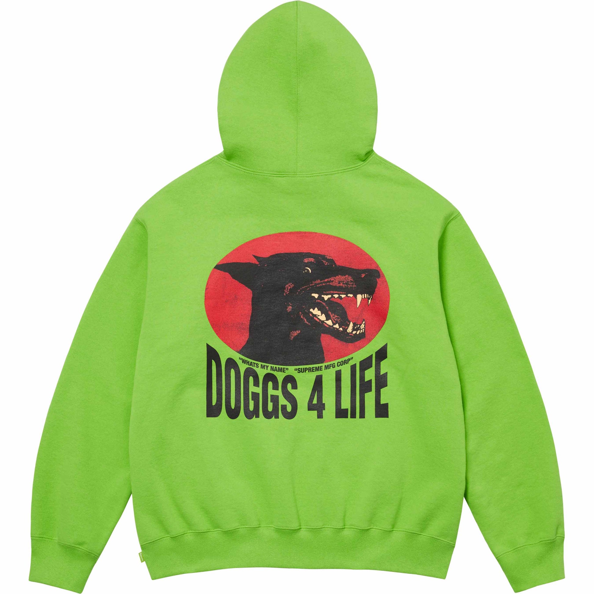 Supreme Doggs Hooded Sweatshirt 'Red Purple' SUP-SS24-179
