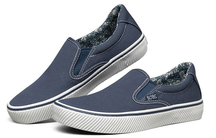 (WMNS) Skechers Bob's B Wild Low-Top Sneakers Blue 113197-NVY