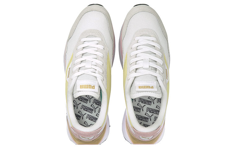 (WMNS) PUMA Cruise Rider White/Pink 375072-19