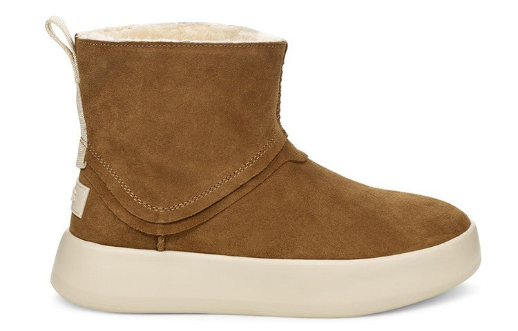(WMNS) UGG Classic Boom Boot Fleece Lined Brown 1104613-CHE