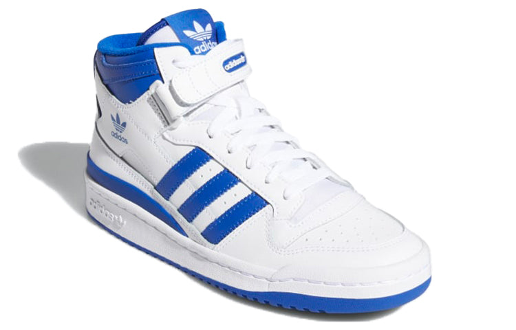 (WMNS) adidas Forum Mid 'White Royal Blue' G57985