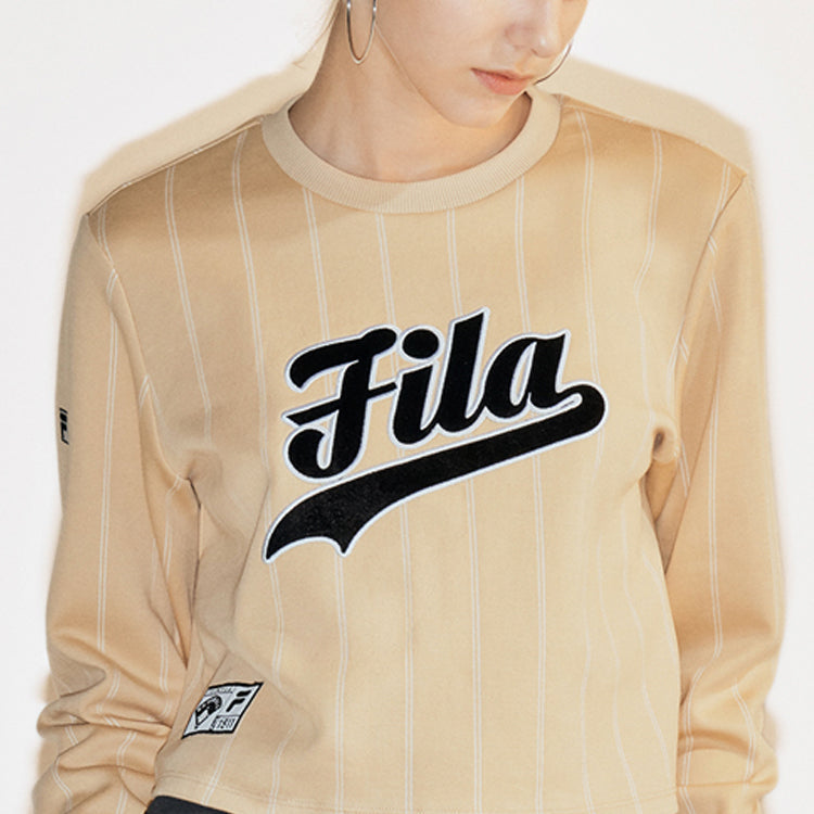 (WMNS) Fila Short Casual Sports Pullover Hoodie T11W032213F-BG
