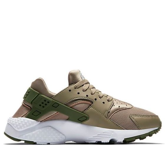 (GS) Nike Huarache Run 'Khaki Medium Olive White' 654275-200
