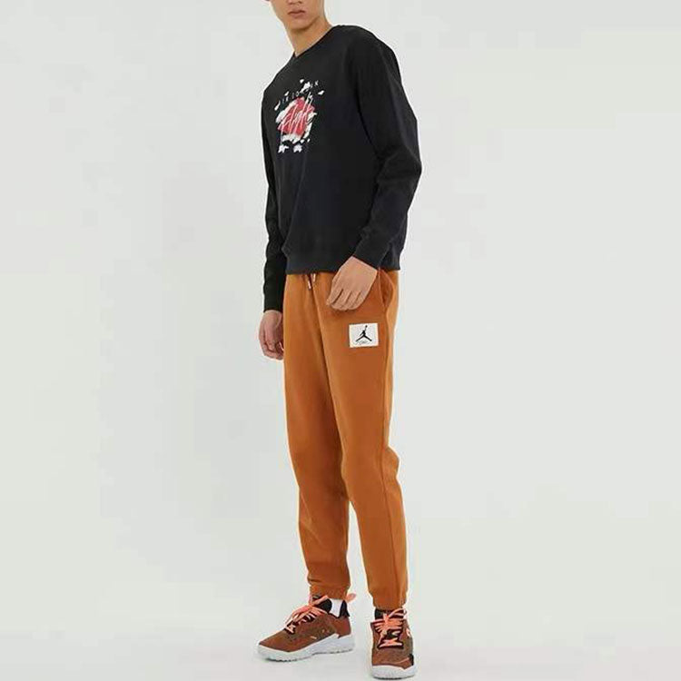 Men's Nike SS22 Solid Color Sports Pants/Trousers/Joggers Khaki DA9813-241