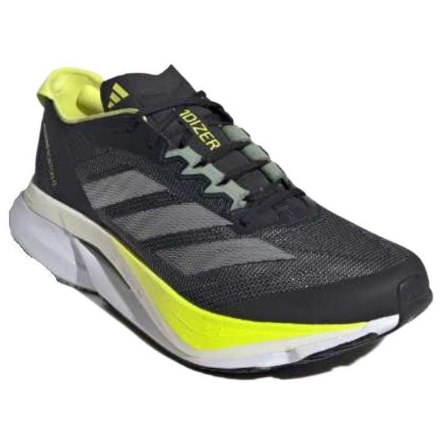 adidas Adizero Boston 12 'Silver Metallic Pulse Lime' JI4477