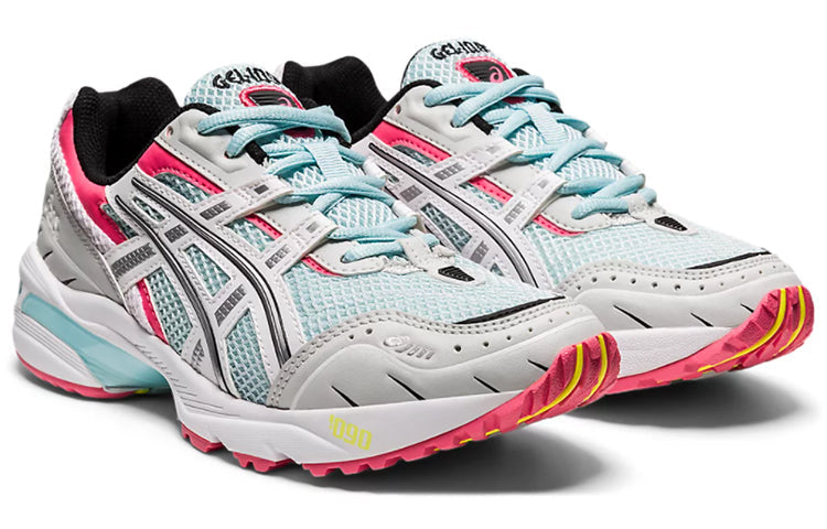 (WMNS) ASICS Gel-1090 'White Blue Silver' 1202A130-400