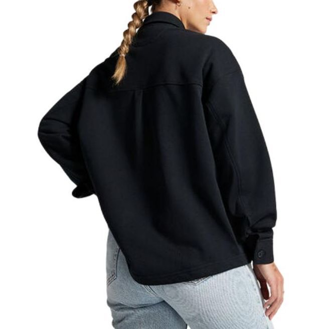 (WMNS) Converse Utility Shirt Asia Sizing 'Black' 10026034-A01