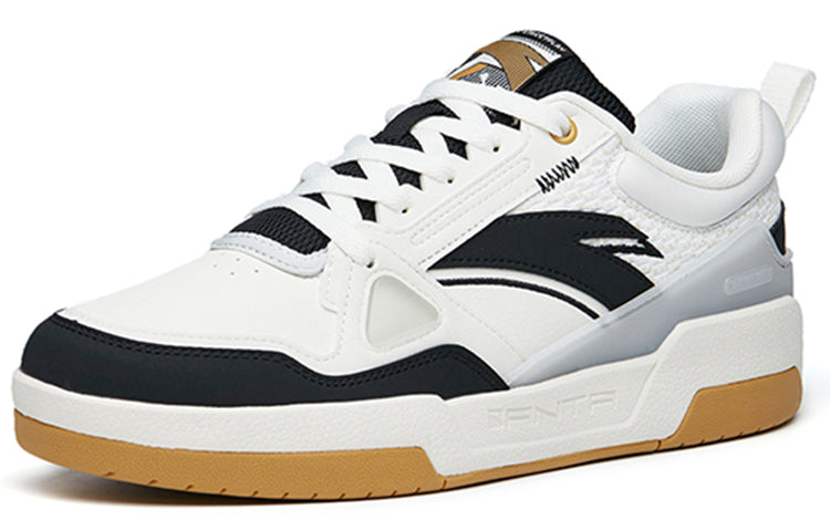 ANTA Skateboarding Series Sneakers 'White Black Gum' 112218085-1
