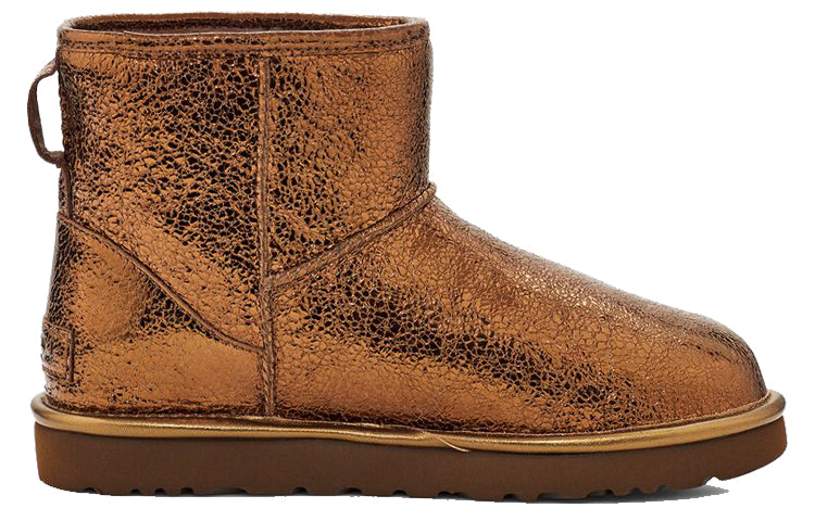 (WMNS) UGG Classic Mini Metallic Sparkle 1125234-BRZ