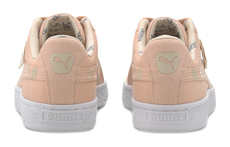 (GS) PUMA Basket Canvas 'TIme 4 Change - Pink Sand' 372862-01