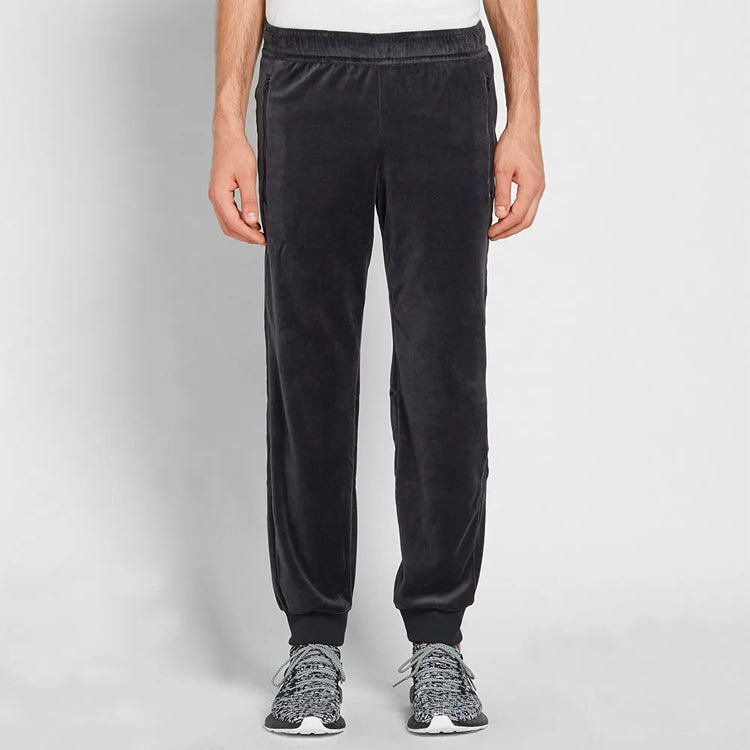 adidas originals Solid Color Sports Pants Black BR2167