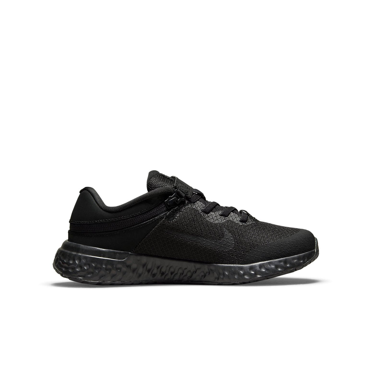 (GS) Nike Revolution 6 FlyEase 4E 'Black Dark Smoke Grey' DO5065-001