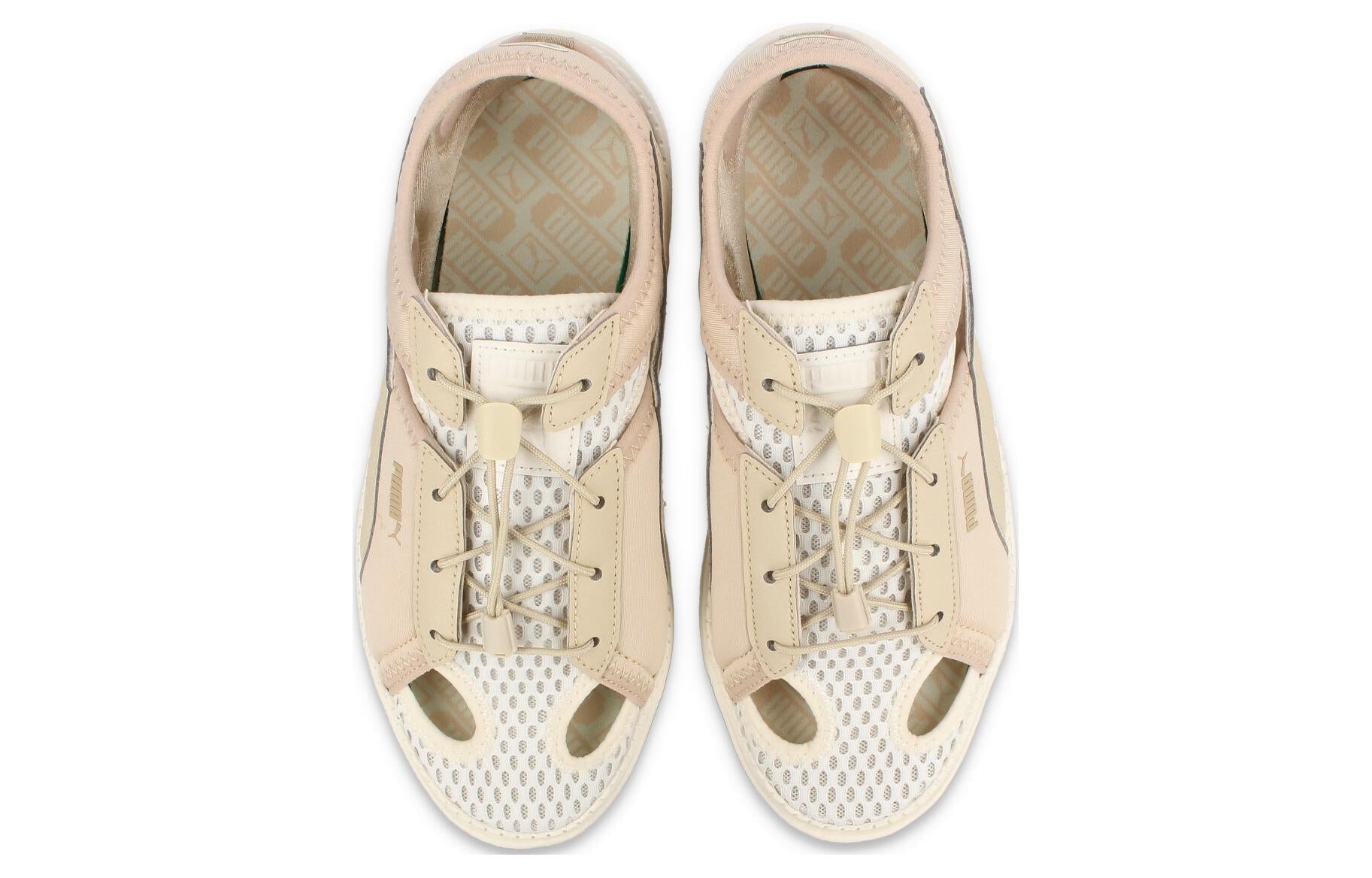 (WMNS) PUMA Platform Trace Light Mule 'Granola Frosted Ivory' 382872-08