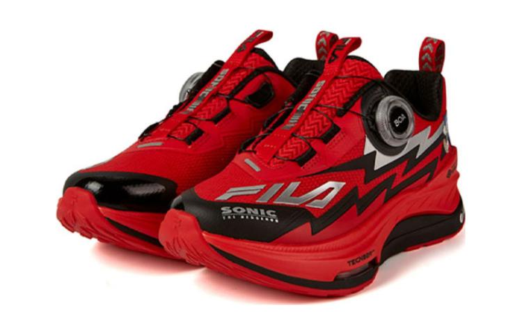 (GS) FILA BOA x SONIC Sneakers 'Red Black' K15B312101FFB