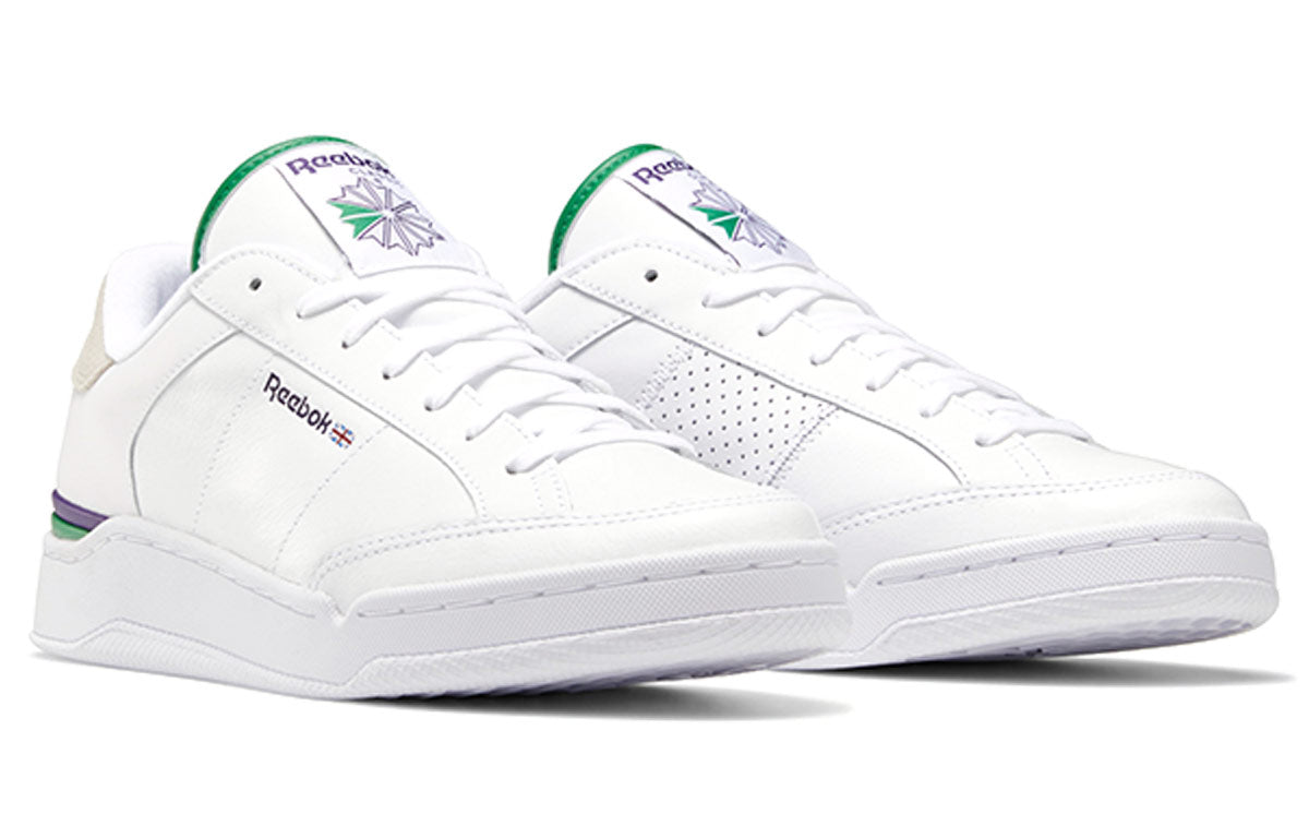 Reebok Ad Court White Green Skate Shoes 'White Green' FX1356