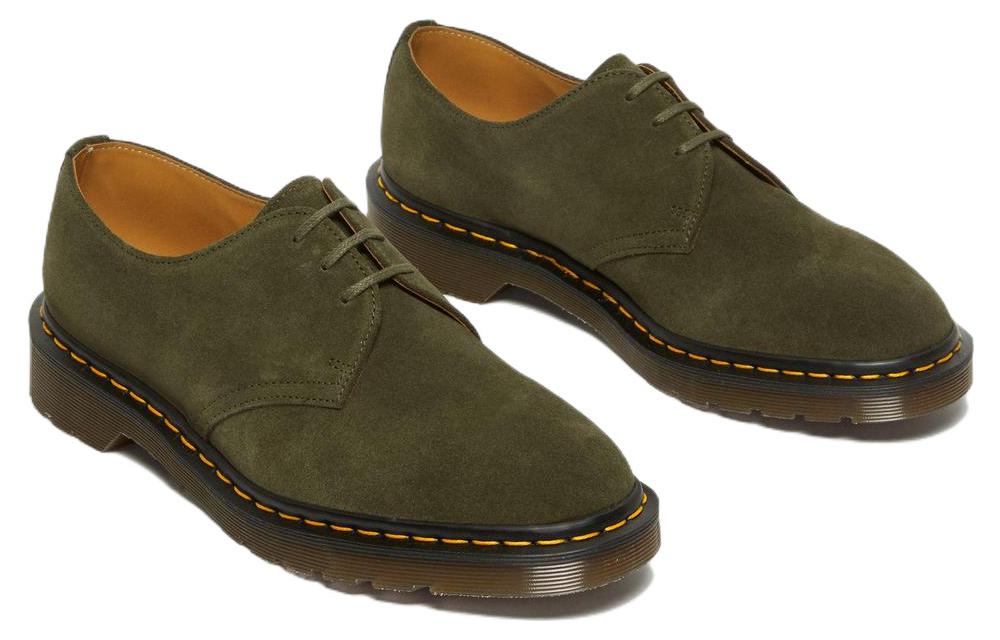 Dr. Martens 1461 Made in England Buck Suede Oxford 'Green' 27651332