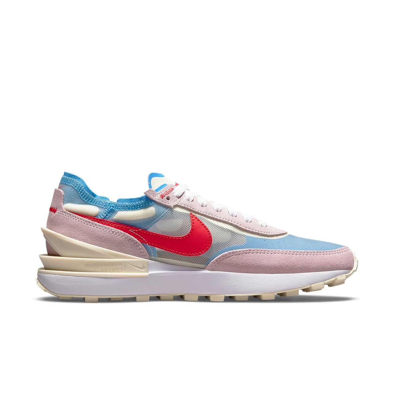 (WMNS) Nike Waffle One Pink/Blue/Red DN5057-600