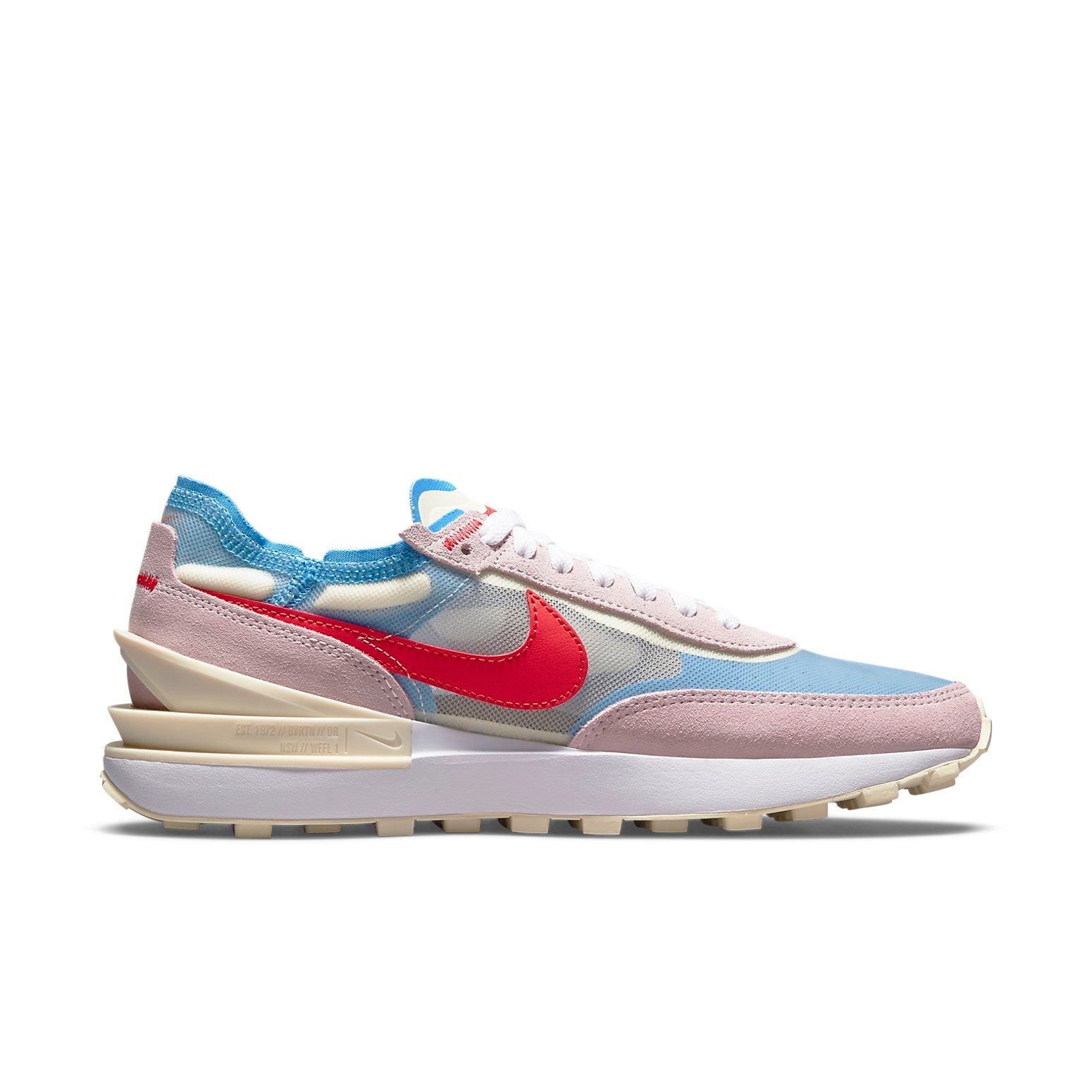 (WMNS) Nike Waffle One Pink/Blue/Red DN5057-600