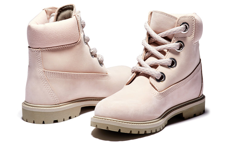 (WMNS) Timberland Heritage 6 Inch Waterproof Boots 'Light Pink Nubuck' A2Q7H662