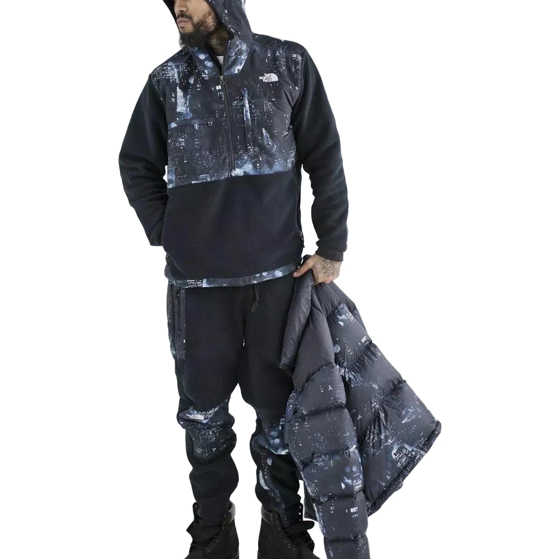 THE NORTH FACE Extra Butter x Nightcrawlers Denali Fleece Anorak Multi NF0A47BBF22