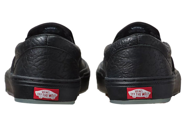 Vans Courage Adams x BMX Slip-On 'Black Elephant' VN0A5JIS953